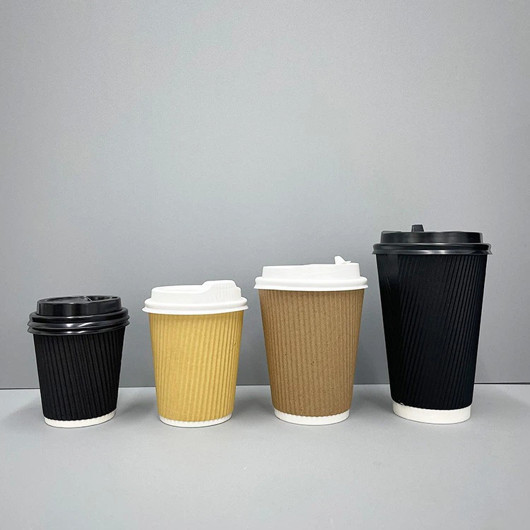 12oz Ripple Cups With Lids