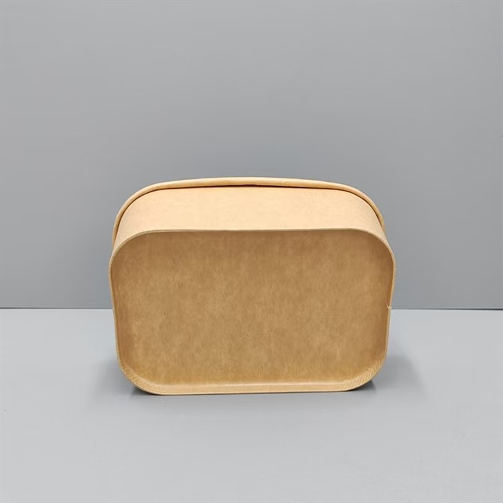 rectangular paper bowl